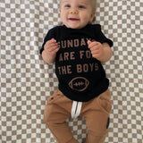 Sundays Are For The Boys | Black Tee