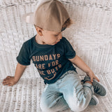 Sundays Are For The Boys | Black Tee