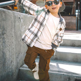 Cargo Cross-Stretch Chinos (Ginger)