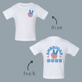 American Dude - T-Shirt (White)