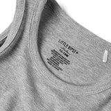 Ribbed Tank - Light Heather Grey