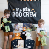 Boo Crew Banner - Halloween Party Photo Prop Wall Decor