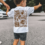 Football Doodles - T-Shirt (White) Baby/Toddler/Youth/Adult