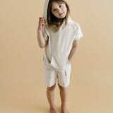 Cargo Shorts Set | Oatmeal
