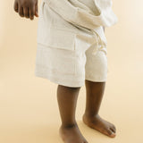 Cargo Shorts Set | Oatmeal
