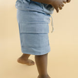 Cargo Shorts Set | Blue