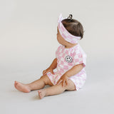 Checkered Shorts Set | Pink