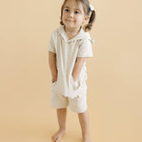 Cargo Shorts Set | Oatmeal