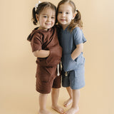 Cargo Shorts Set | Blue