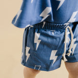 Shorts Set | Blue Bolts