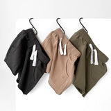 Raw Edge Harem Short - Dark Moss