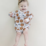 Bubble Romper | Milk & Cookies