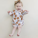Bubble Romper | Milk & Cookies