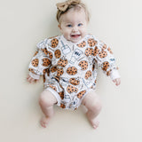 Bubble Romper | Milk & Cookies