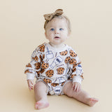 Bubble Romper | Milk & Cookies