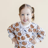 Bubble Romper | Milk & Cookies