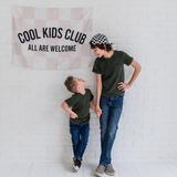 Cool Kids Club Banner | Fabric Wall Sign