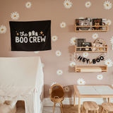 Boo Crew Banner - Halloween Party Photo Prop Wall Decor