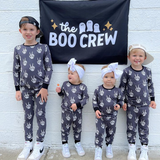 Boo Crew Banner - Halloween Party Photo Prop Wall Decor