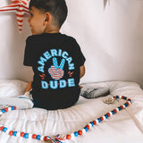 American Dude - T-Shirt (Black)
