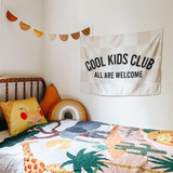 Cool Kids Club Banner | Fabric Wall Sign
