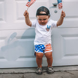 American Dude - T-Shirt (White)
