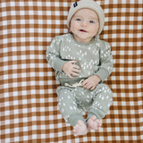 Oatmeal Mebie Baby Beanie