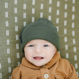 Green Mebie Baby Beanie