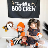 Boo Crew Banner - Halloween Party Photo Prop Wall Decor