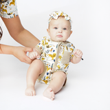 Jungle Friends Animal Bamboo Baby Clothing Romper Jumpsuit
