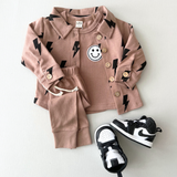 Shacket | Mocha Bolts