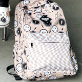 Beige Rad Vibes Mid-Size Backpack