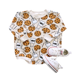 Bubble Romper | Milk & Cookies