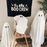 Boo Crew Banner - Halloween Party Photo Prop Wall Decor
