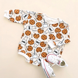 Bubble Romper | Milk & Cookies