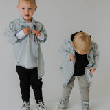 Heritage Denim Shacket | Kids