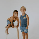 Legacy Tank | "BK Surf Club" in Deep Ocean