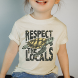 Respect The Locals - T-Shirt (Cream)