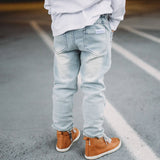 Stretch Denim - Slate Gray