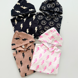 Hooded Bubble Romper  | Mocha Bolts