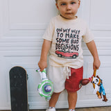 Bad Decisions - T-Shirt (Cream)