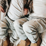 Stretch Denim - Slate Gray