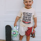 Bad Decisions - T-Shirt (Cream)
