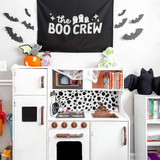 Boo Crew Banner - Halloween Party Photo Prop Wall Decor