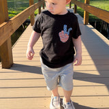 American Dude - T-Shirt (Black)