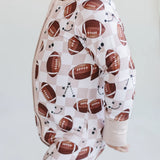 Bamboo Zip Romper | Game Day