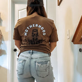 Adult | Motherhood Skelly | Brown Tee