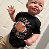 Football Season | Black Tee