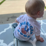 American Dude - T-Shirt (White)