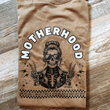 Adult | Motherhood Skelly | Brown Tee